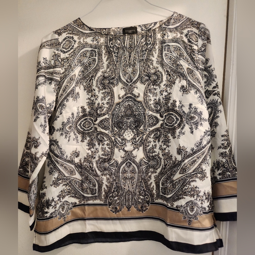 Talbots Petite Size 16 Blouse, Preloved
